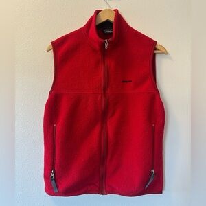 Vintage Patagonia Men's Vibrant Red Synchilla Vest